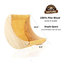 In-stock Wooden Cat Hammock For Windowsills Pet Use