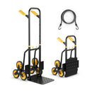 Stair Climber Hand Truck with Telescoping Handle, 350 lbs
