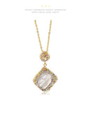 Personality Niche Design Necklace Earring Ring Set