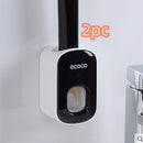 Wall Mounted Automatic Toothpaste Dispenser Set
