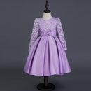 Carisa Purple Lace Princess Dress