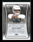 Justin Herbert 2020 #BAP-JH2 Leaf Metal Draft Auto Silver #/40