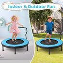 40 Inch Trampoline for Kids Indoor Outdoor Fitness Trampoline