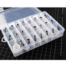 24pcs Stainless Steel Cupcake Decorating Tips Set