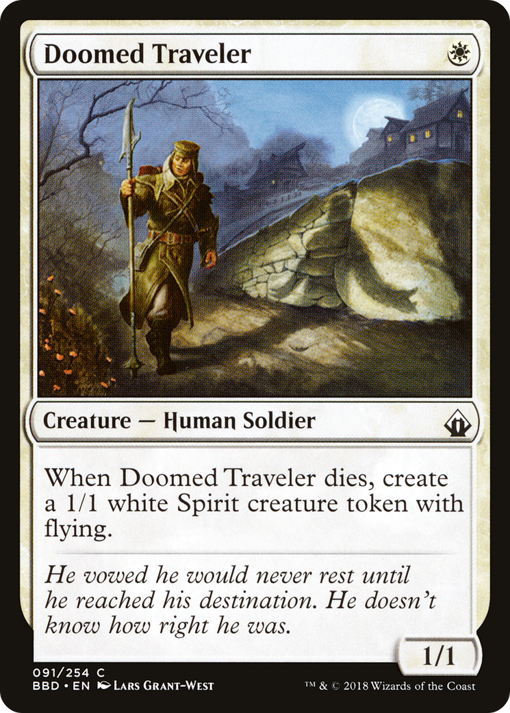 Doomed Traveler (BBD-091) - Battlebond Foil