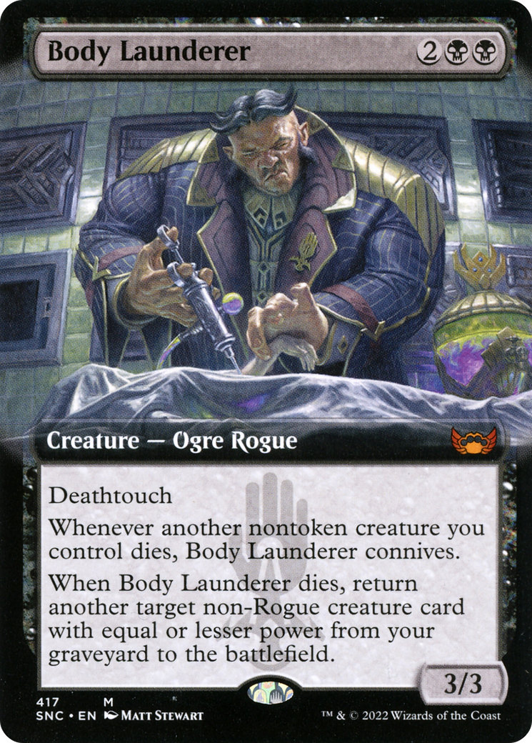 Body Launderer (SNC-417) - Streets of New Capenna: (Extended Art)