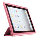 iPad 2 Smart Cover – PU Leather Magnetic Case (Blue & Pink)
