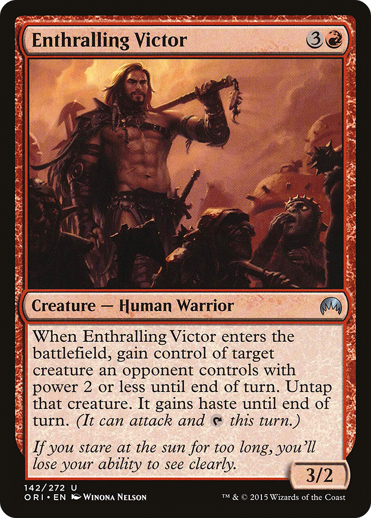 Enthralling Victor (ORI-142) - Magic Origins Foil