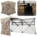 360° One Way See Through Hunting Blind Ground Blind with Portable Carrying Bag