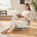 360° Swivel Floor Gaming Chair with Adjustable Backrest