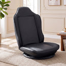 360° Swivel Floor Gaming Chair with Adjustable Backrest
