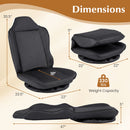 360° Swivel Floor Gaming Chair with Adjustable Backrest