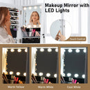 360¬∞ Swivel Jewelry Cabinet with Full Length Mirror