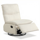 360° Swivel Rocking Chair with Cushioned Back for Living Room