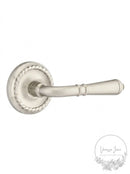 Emtek Passage Lever Set with Rope Rosette and Turino Levers