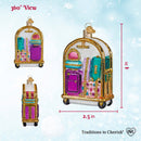 Hotel Luggage Cart Ornament