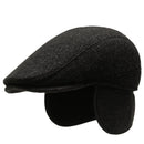 Outdoor Cycling Warm Short Brim Beret Ear Protection Hat