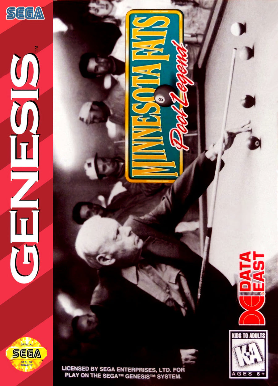 Minnesota Fats: Pool Legend (Sega Genesis)