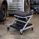 2-in-1 Mechanic Creeper and Z-Seat with 6 Swivel Casters