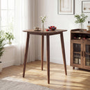 Counter Height Bar Table 36" with Solid Rubberwood Legs