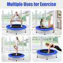 36 Inch Mini Folding Trampoline Portable Recreational Fitness Rebounder
