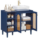 36 Inch Under Sink Cabinet Boho for Vessel Sinks and Single-Handle Faucets