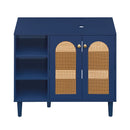 36 Inch Under Sink Cabinet Boho for Vessel Sinks and Single-Handle Faucets