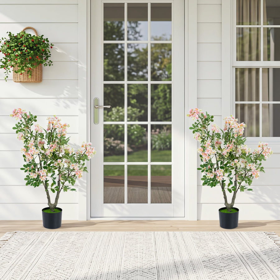 Artificial Impatiens Tree 36