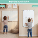 36 x 24 Inches Glass Whiteboard with Eraser and Removable Tray