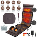 Full Body Massage Mat with Heat and Shiatsu Neck & Foot Massager