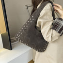 Fashionable Vintage Large-capacity Casual Shoulder Bag