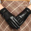 Women's Fleece-Lined Cycling Gloves