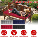 Bench Seat Cushion For Indoor Outdoor Furniture Non Slip Long Chair Cushion with Ties Strap Swing Cushion 51.18x19.68IN For Garden Patio Balcony Entry