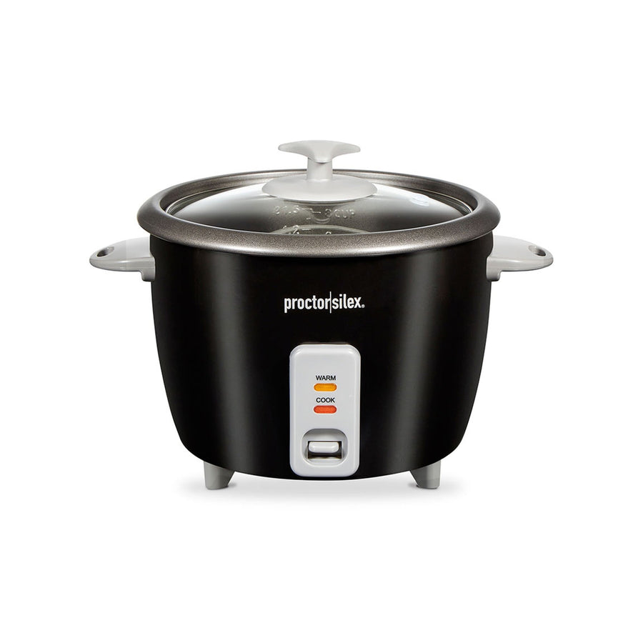 Proctor Silex 8/16-Cup Rice Cooker W/Steamer - 37527MN