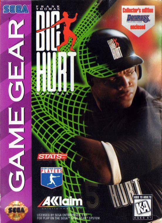 Frank Thomas Big Hurt (Sega Game Gear)