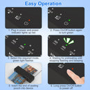 13Inch Laminator Machine Hot And Cold Mode A4 Personal Thermal Laminator With ABS Function 60S Warm-Up Time 30Mins Auto-Off for Home Office School Bus