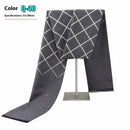 Men's Winter Warm Striped Business Scarf