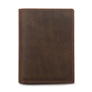 Simple First Layer Cowhide Men's Short Card Package
