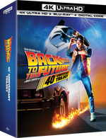 Back to the Future 40th Anniversary Trilogy (4K Ultra HD + Blu-ray™ + Digital Code) [PRE-ORDER: Expected Availability October 14, 2025!]