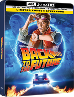Back to the Future Limited Edition Steelbook (4K Ultra HD + Blu-ray™ + Digital Code) [TEMPORARILY PRE-SOLD OUT: Expected Availability October 14, 2025!]