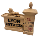 Back to the Future - Lyon Estates Gate Scaled Prop Replica