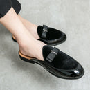 Half Slippers Heel-free Winter Lazy Casual Shoes