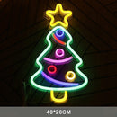 LED Christmas Acrylic Neon Festival Decorations