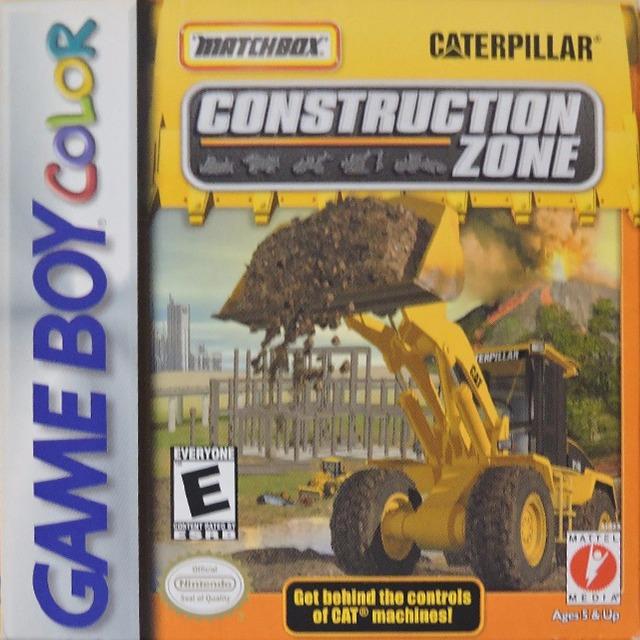 Matchbox Caterpillar Construction Zone (Gameboy Color)