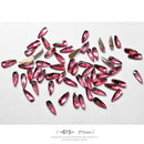 10Pcs Long Water Drop Rhinestone Nail Decor