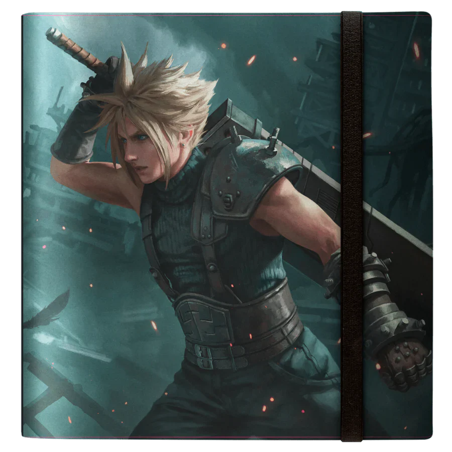 Ultra PRO Magic: The Gathering - 12-Pocket PRO-Binder - Final Fantasy (Cloud, Planet's Champion and Sephiroth, Planet's Heir)