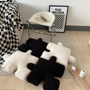 Creative Puzzle Shaped Throw Pillow