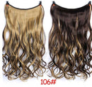 24" Invisible Wire Synthetic Hair Extensions