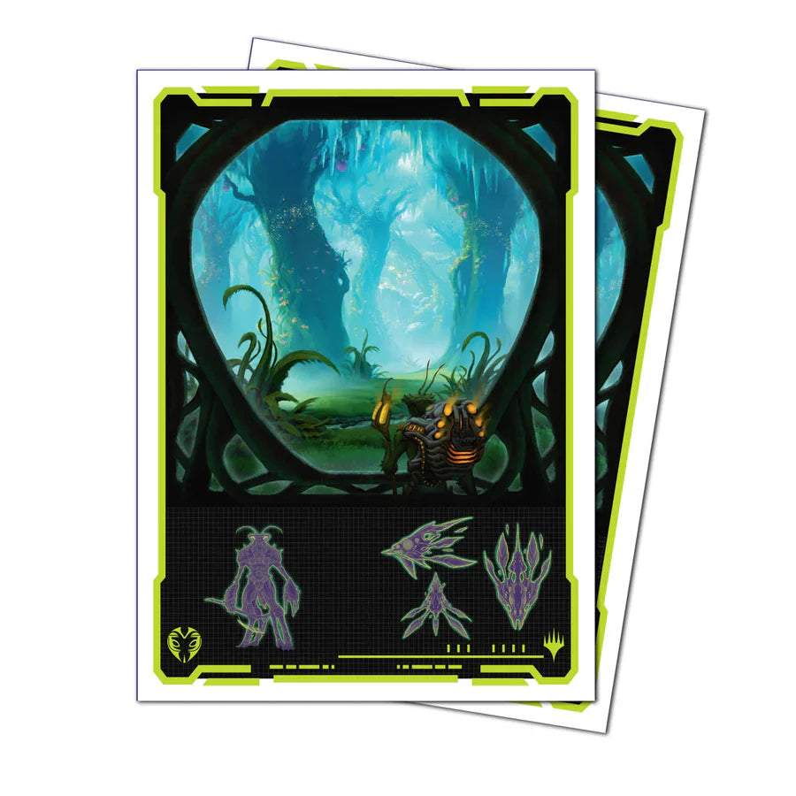Ultra PRO Magic: The Gathering - Apex Sleeves 105ct - Edge of Eternities (Evendo, Waking Haven)