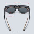 Men's And Women's UV Protection Clamshell Sunglasses